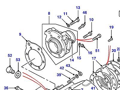 R01075 MAIN CASING  Defender (L316)