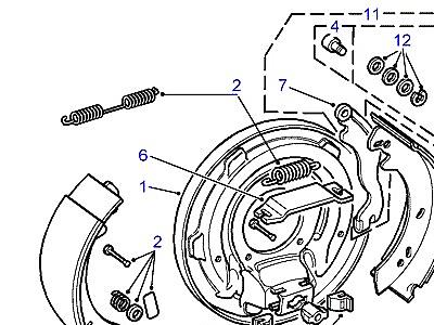 R01120 TRANSMISSION BRAKE-DIRECT ENTRY CABLE  Defender (L316)