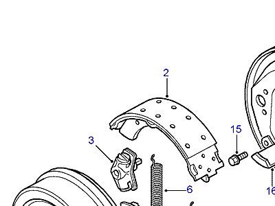 R01125 TRANSMISSION BRAKE-ROD OPERATED  Defender (L316)