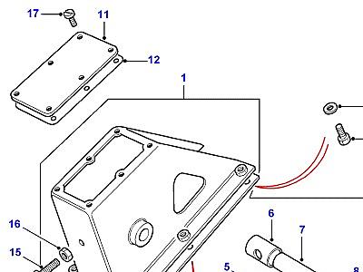 S01035 CLUTCH PEDAL  Defender (L316)