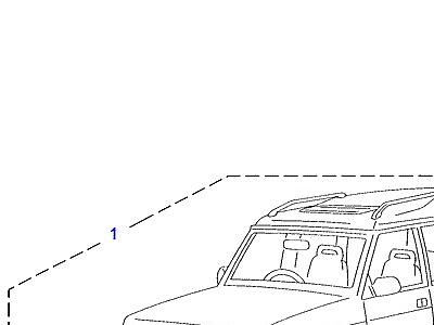 A01020 BODY STYLING KIT  Discovery 1 (L25)