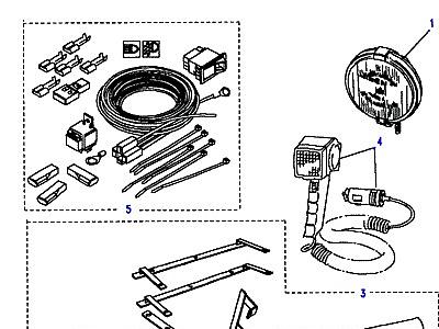 A01055 FOG & DRIVING LAMPS  Discovery 1 (L25)