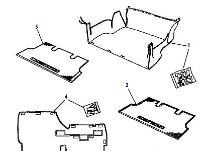 A01075 LOADSPACE PROTECTION-STOWABLE  Discovery 1 (L25)