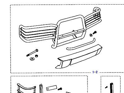 A01100 NUDGE BARS  Discovery 1 (L25)