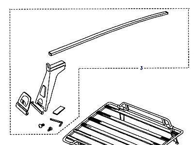 A01120 ROOF RACKS  Discovery 1 (L25)