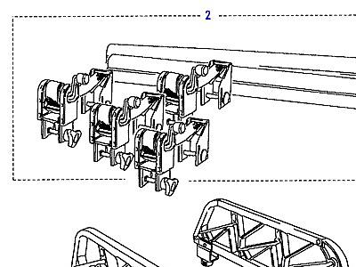 A01160 SKI CARRIER  Discovery 1 (L25)