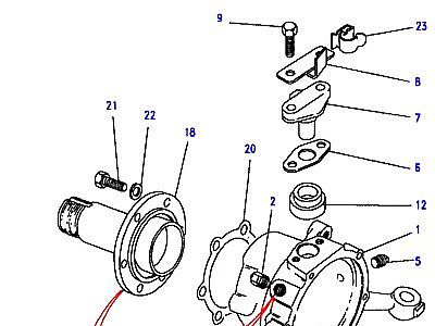 B02055 SWIVEL PIN HOUSING  Discovery 1 (L25)