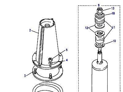 B03015 SHOCK ABSORBERS & SPRINGS  Discovery 1 (L25)