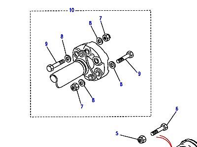 B04010 КАРДАННЫЙ ВАЛ ЗАДНИЙ  Discovery 1 (L25)