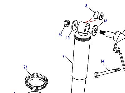 B06015 SHOCK ABSORBERS & SPRINGS  Discovery 1 (L25)