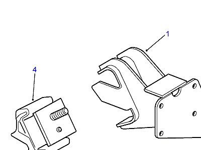 C02010 ОПОРА ДВИГАТЕЛЯ  Discovery 1 (L25)
