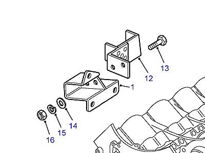 C02020 ОПОРА ДВИГАТЕЛЯ  Discovery 1 (L25)