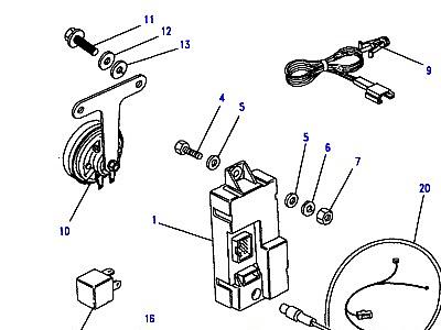D01010 ALARM / REMOTE LOCKING SYSTEM  Discovery 1 (L25)
