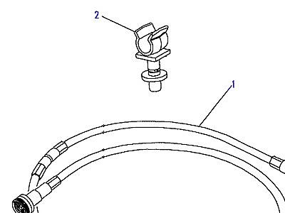 D01040 SPEEDO CABLE  Discovery 1 (L25)