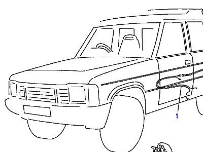 D02100 HARNESS-FUEL PUMP-V8 EFI, 200 & 300 TDI  Discovery 1 (L25)