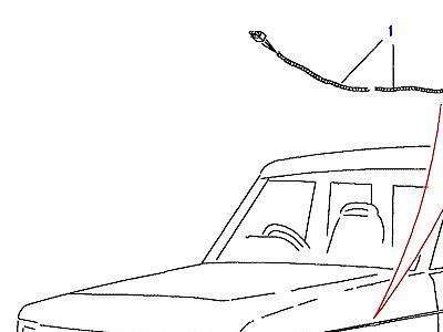 D02105 HARNESS-HEADLAMP LEVELLING/POWERWASH & SEATBELT LINK LEADS  Discovery 1 (L25)