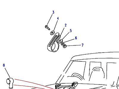 D02120 HARNESS - MAIN - LESS WING HARNESS  Discovery 1 (L25)
