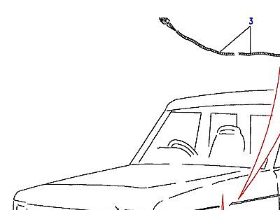 D02140 HARNESS - TRANSMISSION  Discovery 1 (L25)