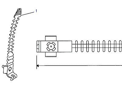 D03015 CABLE TIE-STUD TYPE  Discovery 1 (L25)