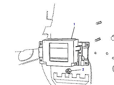 D04015 ECU-ELECTRONIC ДИЗЕЛЬ CONTROL  Discovery 1 (L25)