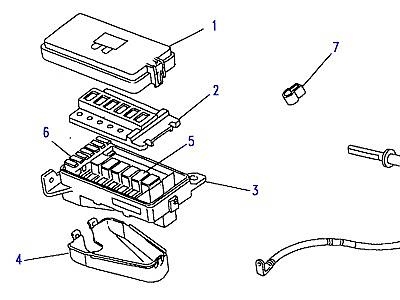 D05010 UNDER BONNET  Discovery 1 (L25)