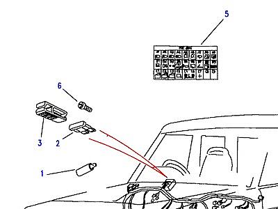 D06010 FUSES  Discovery 1 (L25)