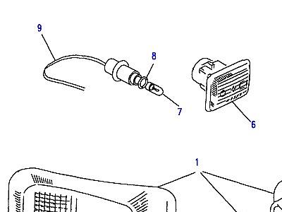 D09010 FRONT INDICATOR  Discovery 1 (L25)