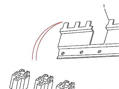 D10015 RELAYS-BEHIND GLOVE BOX  Discovery 1 (L25)