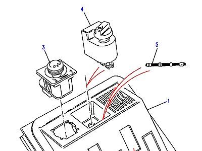 D11025 CONSOLE FRONT  Discovery 1 (L25)