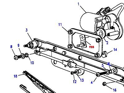 D12045 ОЧИСТИТЕЛЬ ЛОБОВОГО СТЕКЛА  Discovery 1 (L25)
