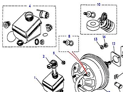 E01010 MASTER CYLINDER & SERVO  Discovery 1 (L25)