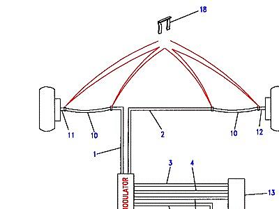 E04005 ПЕРЕДНИЕ ТОРМОЗА  Discovery 1 (L25)