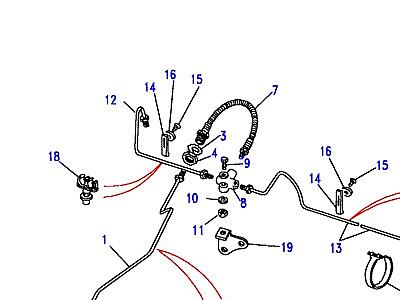 E04030 ЗАДНИЕ ТОРМОЗА  Discovery 1 (L25)