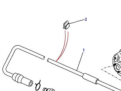 E04035 VACUUM HOSE  Discovery 1 (L25)
