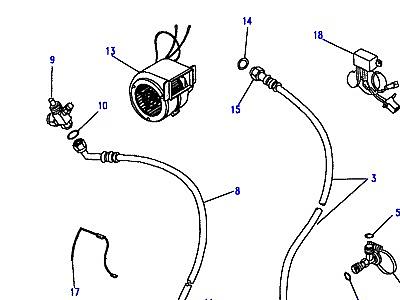 F01025 EVAPORATOR & BLOWER MOTOR  Discovery 1 (L25)