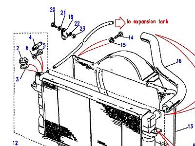 F02025 COOLING UNIT, FAN COWL & HOSES  Discovery 1 (L25)