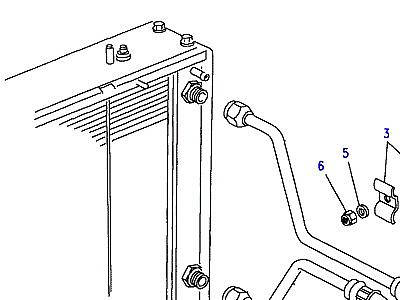 F02060 OIL COOLER HOSES  Discovery 1 (L25)
