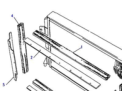 F02080 RADIATOR SEALS  Discovery 1 (L25)