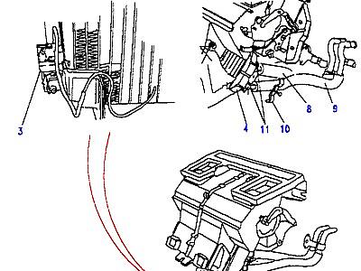 F03010 ANCILLARY COMPONENTS-FRONT AIR-CON  Discovery 1 (L25)
