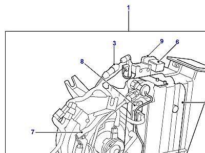 F03015 ANCILLARY COMPONENTS-REAR AIR-CON  Discovery 1 (L25)