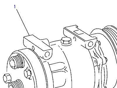 G01005 СИСТЕМА КОНДИЦИОНИРОВАНИЯ COMPRESSOR  Discovery 1 (L25)