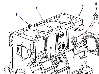 G01040 БЛОК ЦИЛИНДРОВ  Discovery 1 (L25)