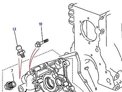 G01090 OIL PUMP & FILTER  Discovery 1 (L25)
