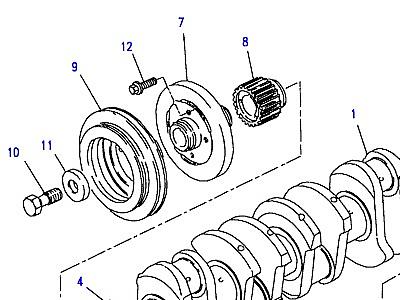 G02035 CRANKSHAFT & BEARINGS  Discovery 1 (L25)