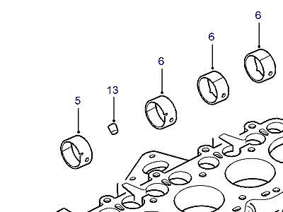 G02040 БЛОК ЦИЛИНДРОВ  Discovery 1 (L25)