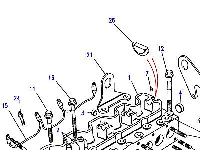 G02045 ГОЛОВКА ЦИЛИНДРОВ  Discovery 1 (L25)