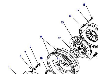 G02085 СЦЕПЛЕНИЕ, МАХОВИК  Discovery 1 (L25)