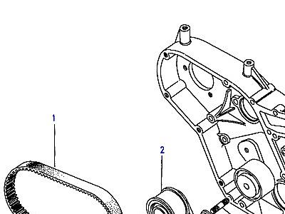 G02170 TIMING BELT & TENSIONER  Discovery 1 (L25)
