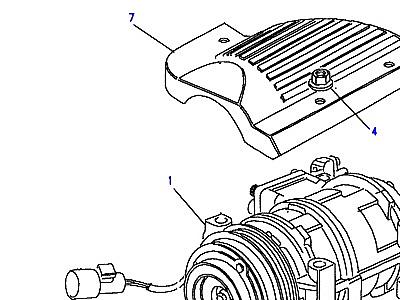 G03005 СИСТЕМА КОНДИЦИОНИРОВАНИЯ COMPRESSOR  Discovery 1 (L25)
