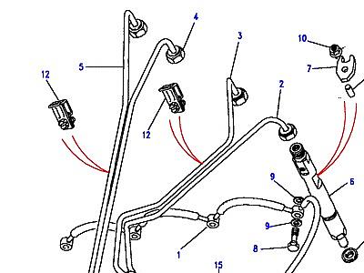 G03095 INJECTORS & PIPES  Discovery 1 (L25)